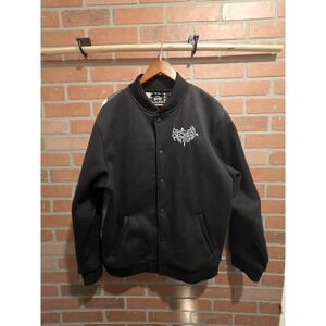 Rebel Vengeance AOP Tapestry Japanese Samurai Skull Jacket Large Sku 41